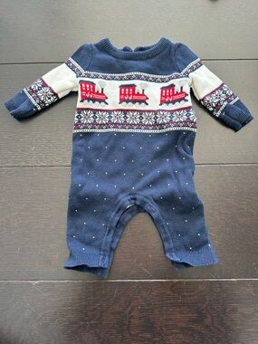 Janie and Jack Holiday/ Christmas/ Winter One-Piece